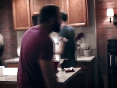 お尻, 美人, フェラチオ, 茶髪の, 巨乳な, チン, ラティーナ, オッパイの