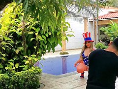 Leie, Arsch, Wohlbeleibte schöne frauen, Schönheit, Bisexuell, Hundestellung, Latina, Lesbisch