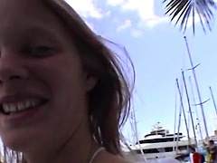 Bikini, Füsse, Deutsch, Titten, Spanner