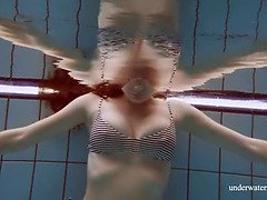 浴室, ビキニ, エロティック, 裸, オマンコ, 一人, ティーン, オッパイの