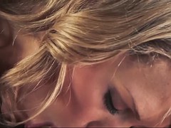 Tussi, Schönheit, Blondine, Spermaladung, Hardcore, Lecken, Titten