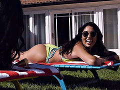 Cunnilingus, Verga grande, Mamada, Peludo, Sexo duro, Lencería, Al aire libre, Trio