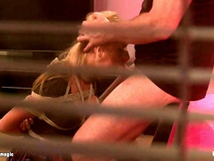 Blondine, Blasen, Schwanz, Hardcore, Hd, Milf