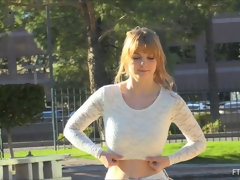 ダンス, オナニー, オーガズム, 公共, シャワー, 一人, おもらし, スカートのぞき