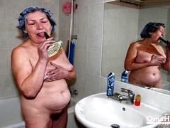 Enthousiasteling, Mooie dikke vrouwen, Grote mammen, Compilatie, Harig, Masturbatie, Rijpe lesbienne, Alleen