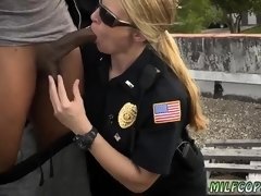 Rubia, Mamada, Hd, Interracial, Al aire libre, Trio