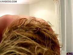 Enthousiasteling, Grote kont, Grote lul, Blond, Huisgemaakt, Natuurlijk, Orgasme, Klein