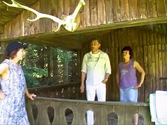 素人, 女 人男 人, お婆さん, 手コキする, Hd, ピアス, タトゥー, 三人