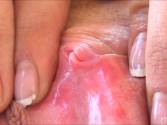 Acercamiento, Extremo, Abierta, Masturbación, Orgasmo, Público, Solo, Bajo la falda