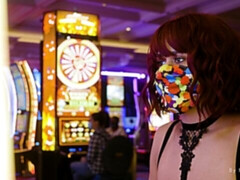 Asiatisch, Grosser arsch, Grosser schwanz, Blasen, Braunhaarige, Hundestellung, Lingerie, Pov