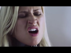 Mooi, Blond, Erotisch, Vingeren, Frans, Zoenen, Lesbisch, Vibrator