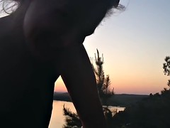 素人, ぽっちゃり, イく瞬間, なめる, 公共