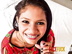 Leie, Paar, Spermaladung, Hardcore, Hd, Latina, Rau, Schlucken