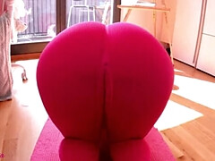 Anja Amelia's Wild Workout: Double Creampie Yoga with Petite Teen
