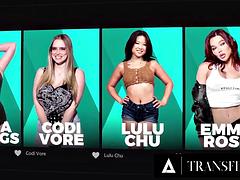 Anal, Gros seins, Sucer une bite, Double pénétration, Branlette thaïlandaise, Transsexuelle, Plan cul à trois, Nénés