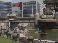 Садо мазо, Бондаж, Ноги, Унижение, На публике, Наказание, Рабыни, Подглядывание