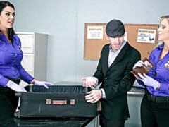 デカ尻, デカパイ, ブロンド, バック, 女 人男 人, 手コキする, 淫乱熟女, オッパイの