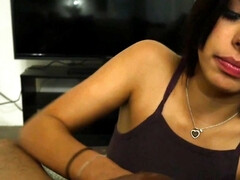 フェラチオ, ラティーナ, 小柄, ティーン, オッパイの