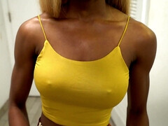 Gros seins, Éjaculation interne, En levrette, Noir ébène, Hd, Interracial, Seins naturels, Soeurs