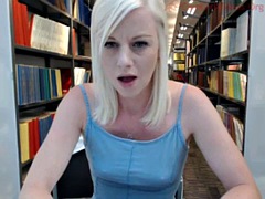 Leie, Blondine, Flashen, Masturbation, Milf, Öffentlich, Solo, Netzkamera