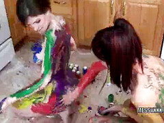 Enthousiasteling, Lesbisch, Roodharige vrouw, Tatoeage