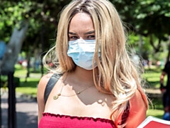 デカ尻, 茶髪の, 大学生, 中出し, ハードコア, Hd, メキシコ人, オマンコ