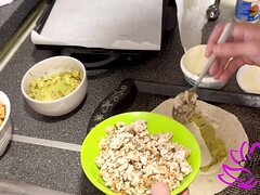 Enthousiasteling, Kont, Grote lul, Blond, Rondborstig, Diep in de keel, Hd, Natuurlijk