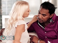 Gros seins, Sucer une bite, Tir de sperme, Hd, Interracial, Léchez, Seins naturels, Criant