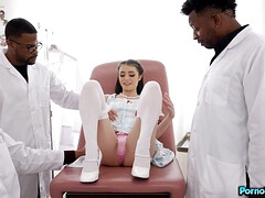 Negro, Polla, Ébano, Grupo, Interracial, Pequeña, Coño, Afeitado