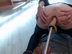 Ass-fuck, cum-shot, machine