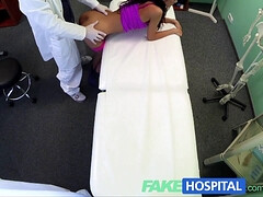 Evelyn Neill, the gorgeous Asian patient, craves for a cream-filled hospital visit