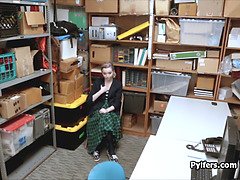 楽屋, フェラチオ, 捕まる, ポリス, 叫ぶ, スパイ, ティーン, ユニフォーム