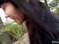 Blasen, Hardcore, Hd, Geld, Im freien, Pov, Öffentlich, Schlucken