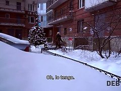 18, ブロンド, フェラチオ, お金, ハメ撮り, 現実, ロシア人, ティーン