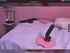 Tetas grandes, Latina, Masturbación, Montar, Solo, Tetas, Juguetes