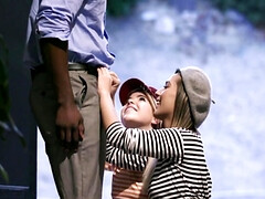 アナル, 美女, デカチン, 黒人, クリトリス, 異人種間, フェラする, 三人