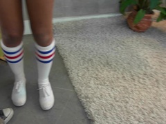 Leie, Grosser arsch, Schwarz, Schwarz, Rasiert, Hintern versohlen, Tätowierung, Jungendliche (18+)