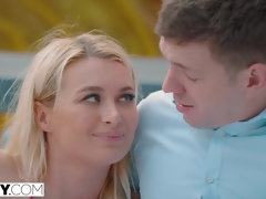 Arsch, Arschlecken, Grosse titten, Blondine, Blasen, Polisch, Pornostars, Reiten