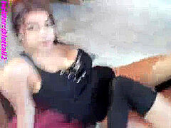 Fake penis, lesbos, webcam