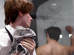 In den arsch, Blasen, Schwanz, Fingern, Schwul, Hd, Orgasmus, Dürr