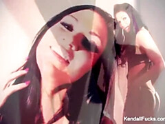 Arsch, Braunhaarige, Vollbusig, Hd, Absätze, Lingerie, Tätowierung, Scherzbold