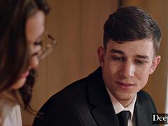 Deeper. Naughty Wife Ellie Nova Gets Bound And Fucked Hard ft. Parker Ambrose: Porn
