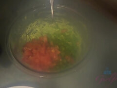 Kont, Blond, Sperma shot, Handbeurt, Gezichtspunt, Kut duiken, Tiener, Tieten likken