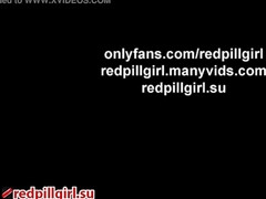 ample innate fun bags platinum-blonde gets internal cumshot on balcony