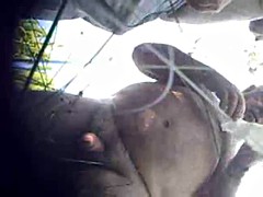 Wohlbeleibte schöne frauen, Pummelig, Im freien