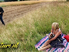 Leie, Blasen, Hundestellung, Masturbation, Reif, Milf, Öffentlich, Reiten