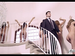 Passionate doggy style fuck session with a brunette Alektra Blue