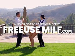 デカパイ, 茶髪の, エロ熟女, バック, ハードコア, 淫乱熟女, ラフ