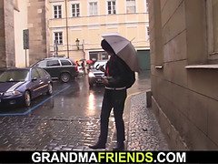 Abuelo, Lencería, Maduro, Hombre hombre mujer, Mamá, Realidad, Medias largas, Trio