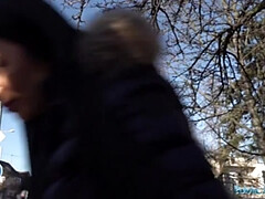 Gros seins, Sucer une bite, En levrette, Hard, Orgasme, De plein air, Public, Réalité